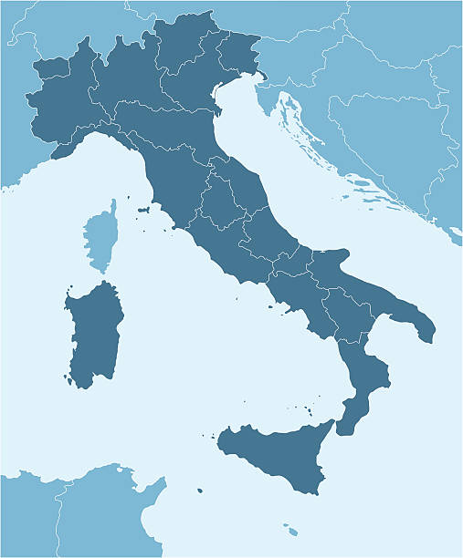 Mappa delle coste italiane